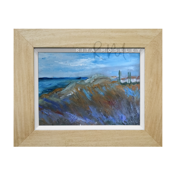 Framed Oil Painting by Rita Moseley - Sand Dunes