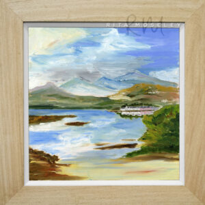 Framed Oil Painting by Rita Moseley - The Isle of Skye