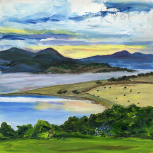 Port Appin on the West Coast of Scotland - Oil Painting by Artist Rita Moseley